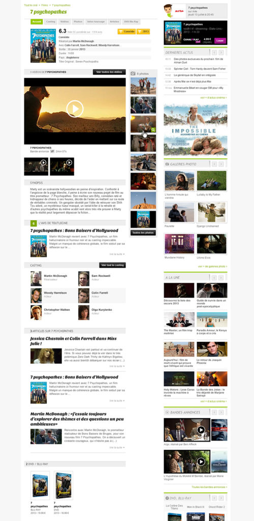 Site internet éditorial sur le cinéma. Toutlecine.com, actualités cinéma, interviews, critiques.