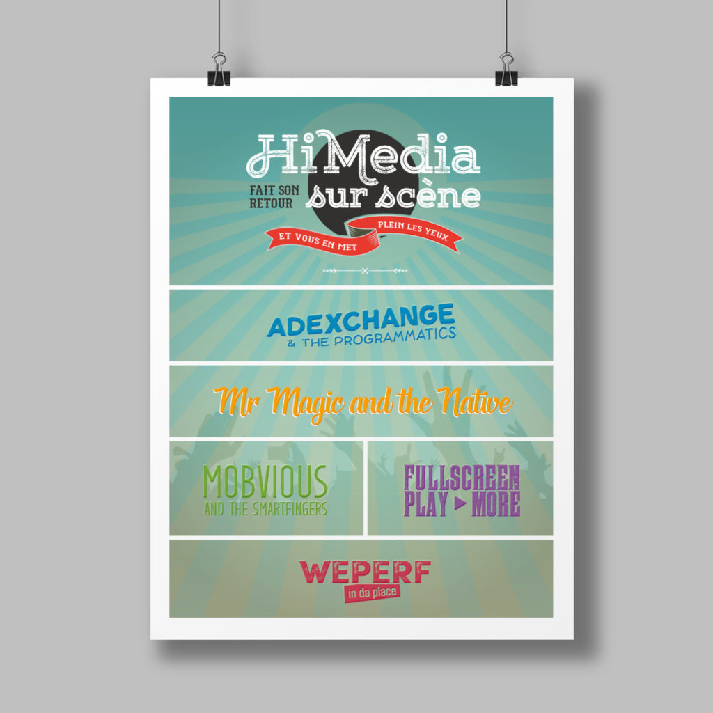 HiMedia Group affiche événementiel