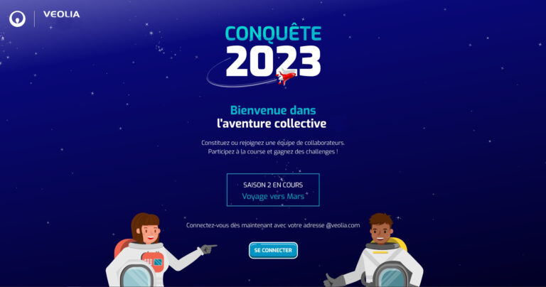 Conception d'un serious game les collaborateurs de l'entreprise Veolia