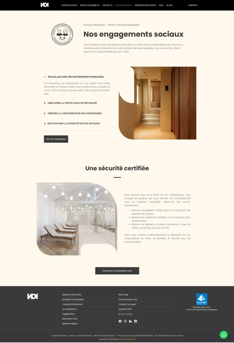 VDI site internet rénovateur immobilier